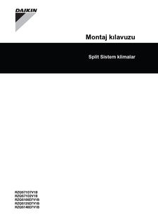 RZQS-D7V1B-RZQS-D2V1B_IM_4PWTR49302-1B_Installation manuals_Turkish download